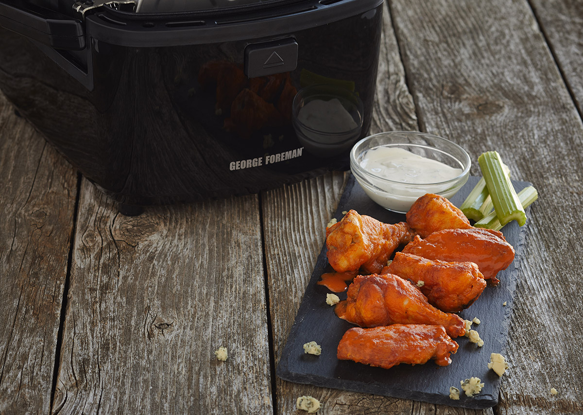 Black and decker air outlet fryer chicken wings